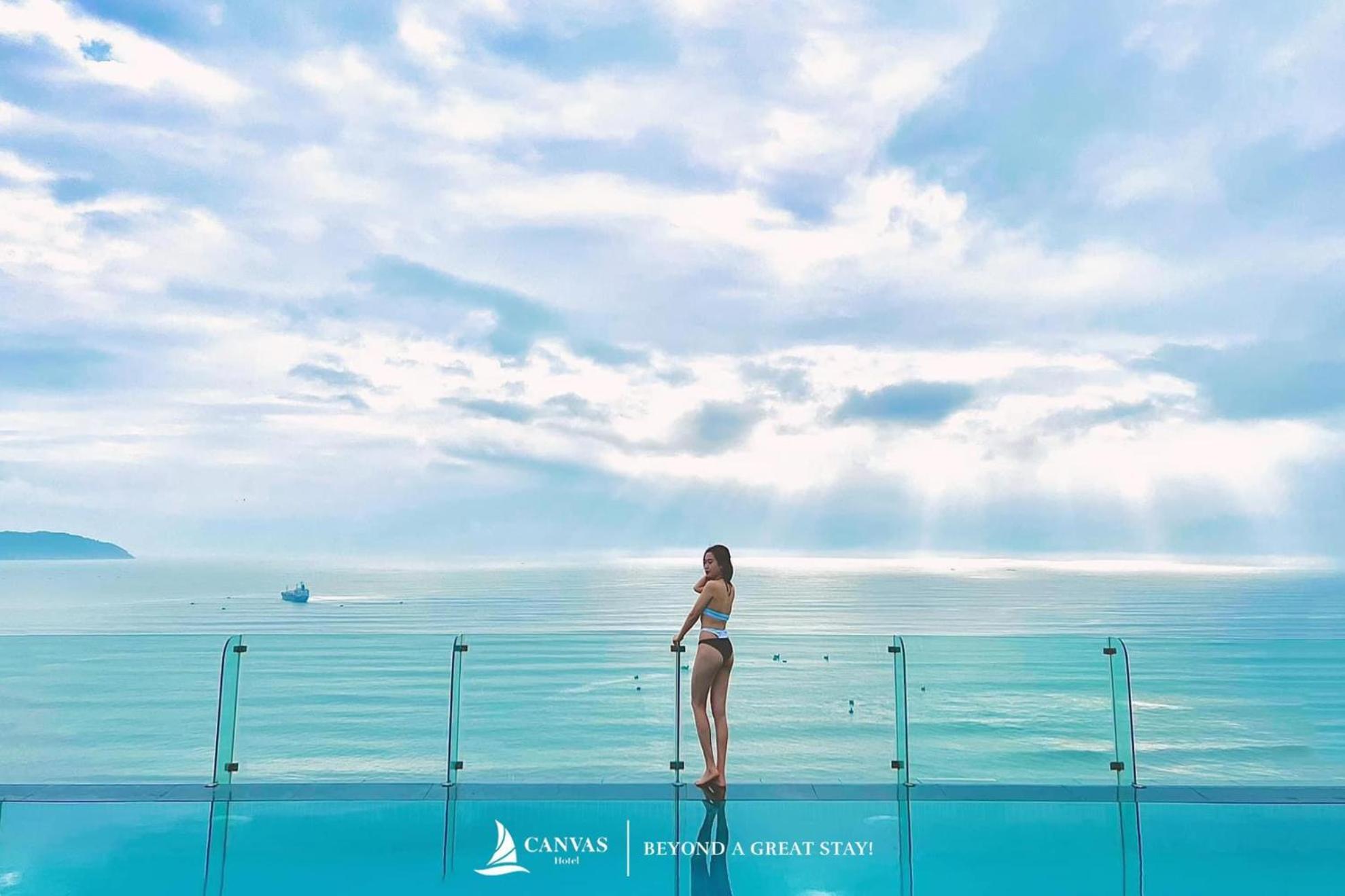 Canvas Danang Beach Hotel Esterno foto