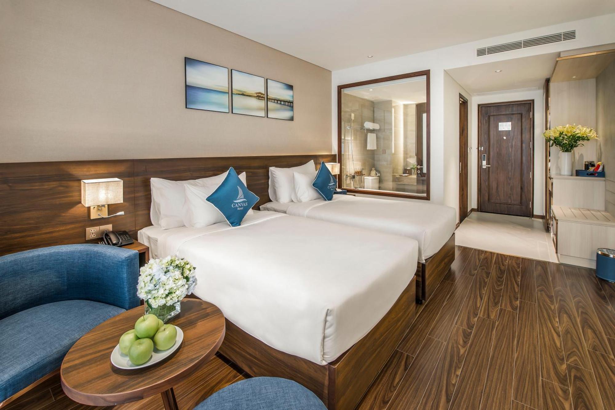 Canvas Danang Beach Hotel Esterno foto