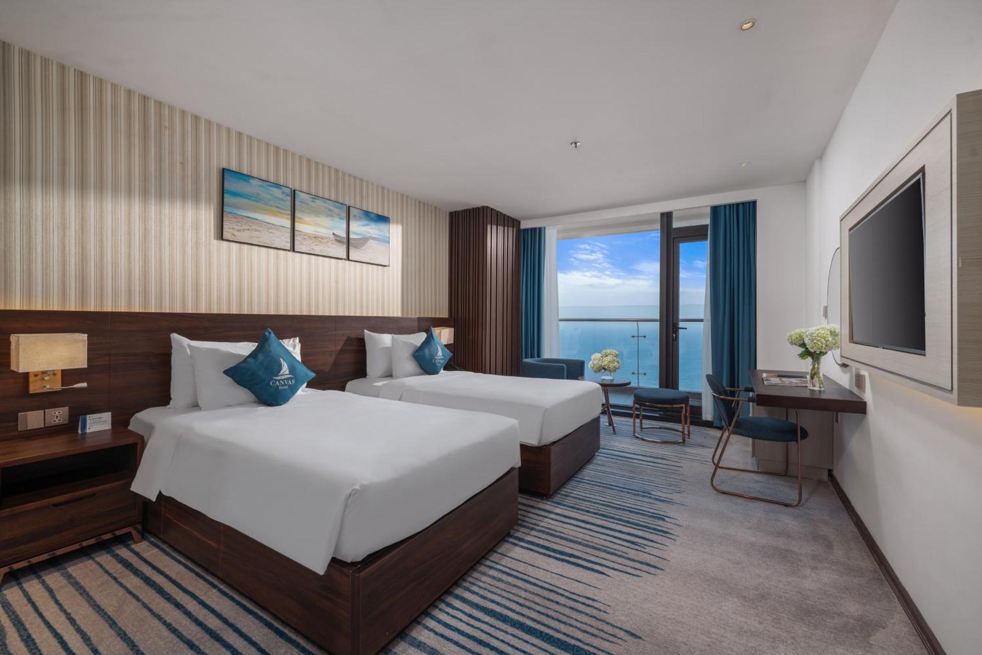 Canvas Danang Beach Hotel Esterno foto