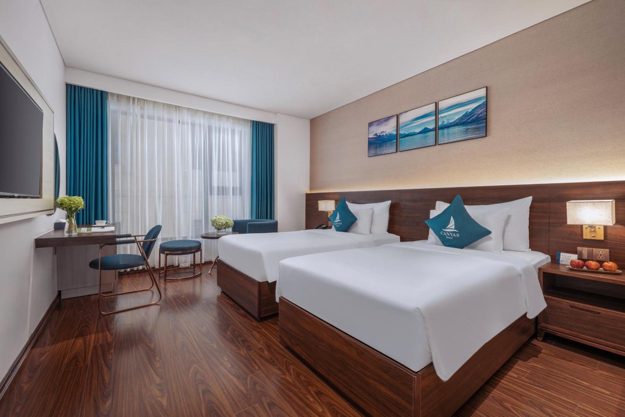 Canvas Danang Beach Hotel Esterno foto