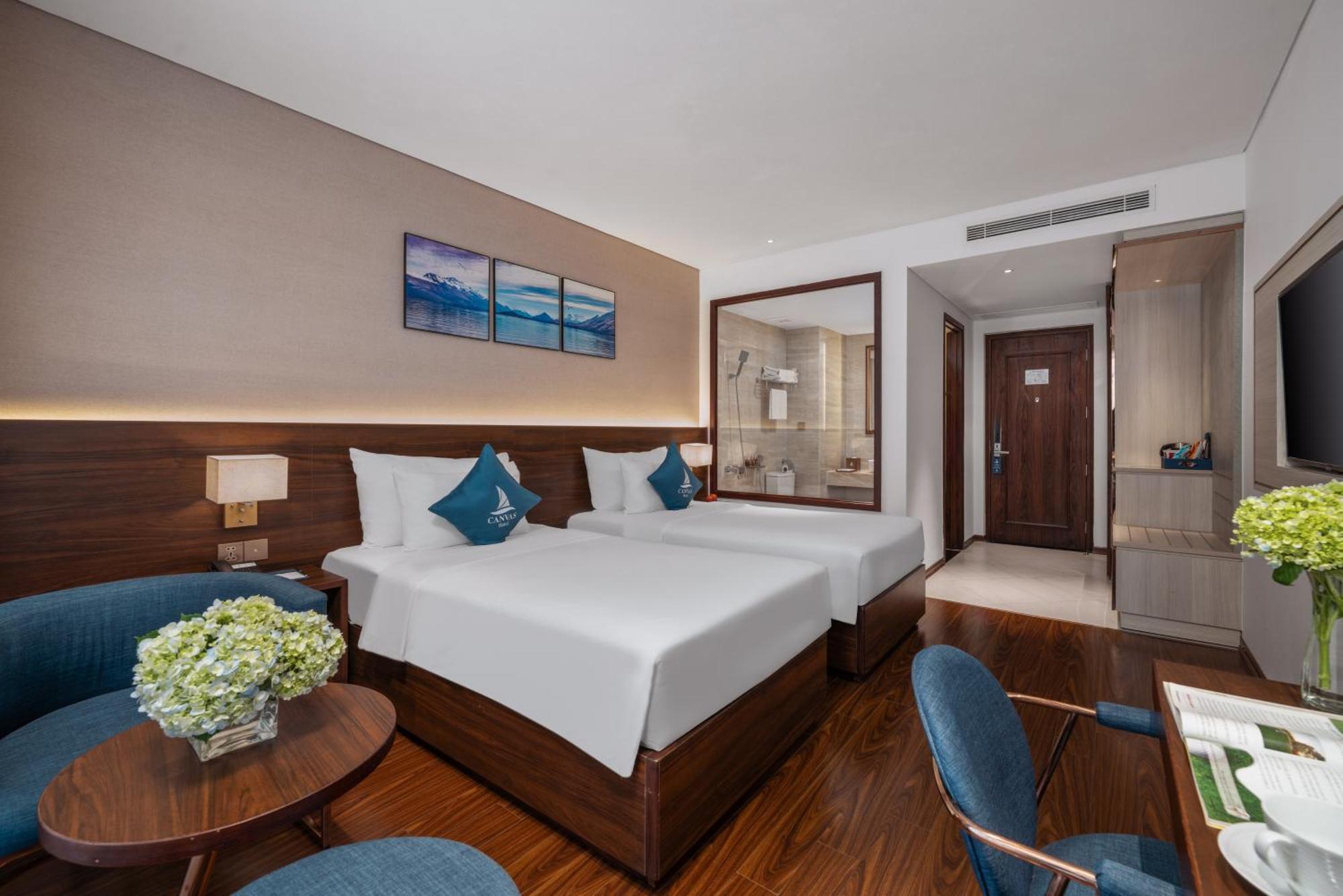 Canvas Danang Beach Hotel Esterno foto